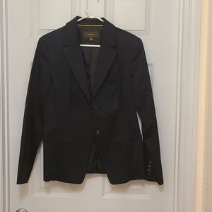 Pin striped suit jacket